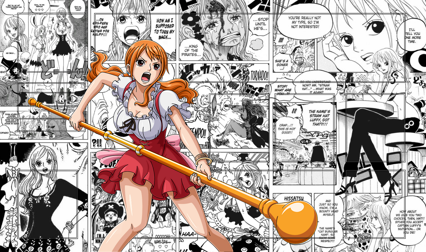 Nami Manga TCG Playmat