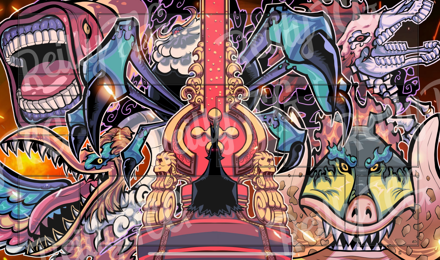 Imu & Elders TCG Playmat