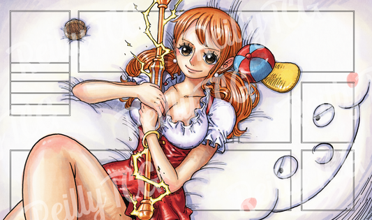 Nami & Zeus TCG Playmat