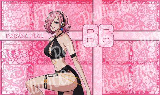 GIRLS Poison Pink TCG Playmat