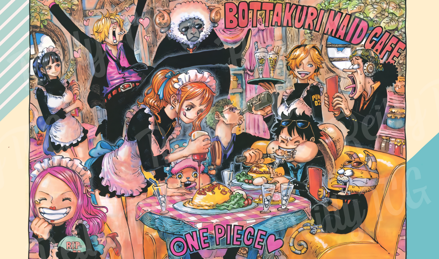 Maid Cafe TCG Playmat
