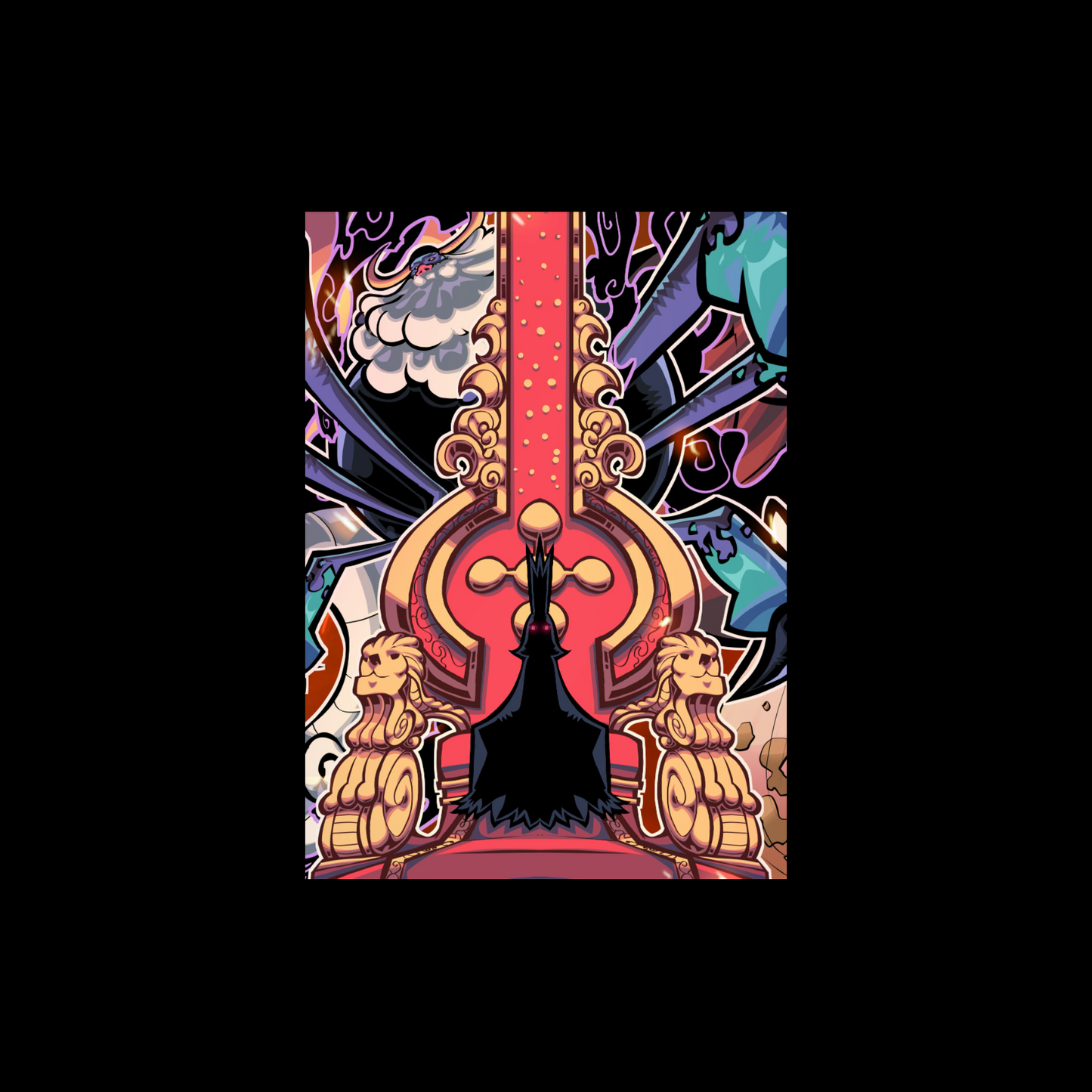The Empty Throne Trading Card Game Sleeves