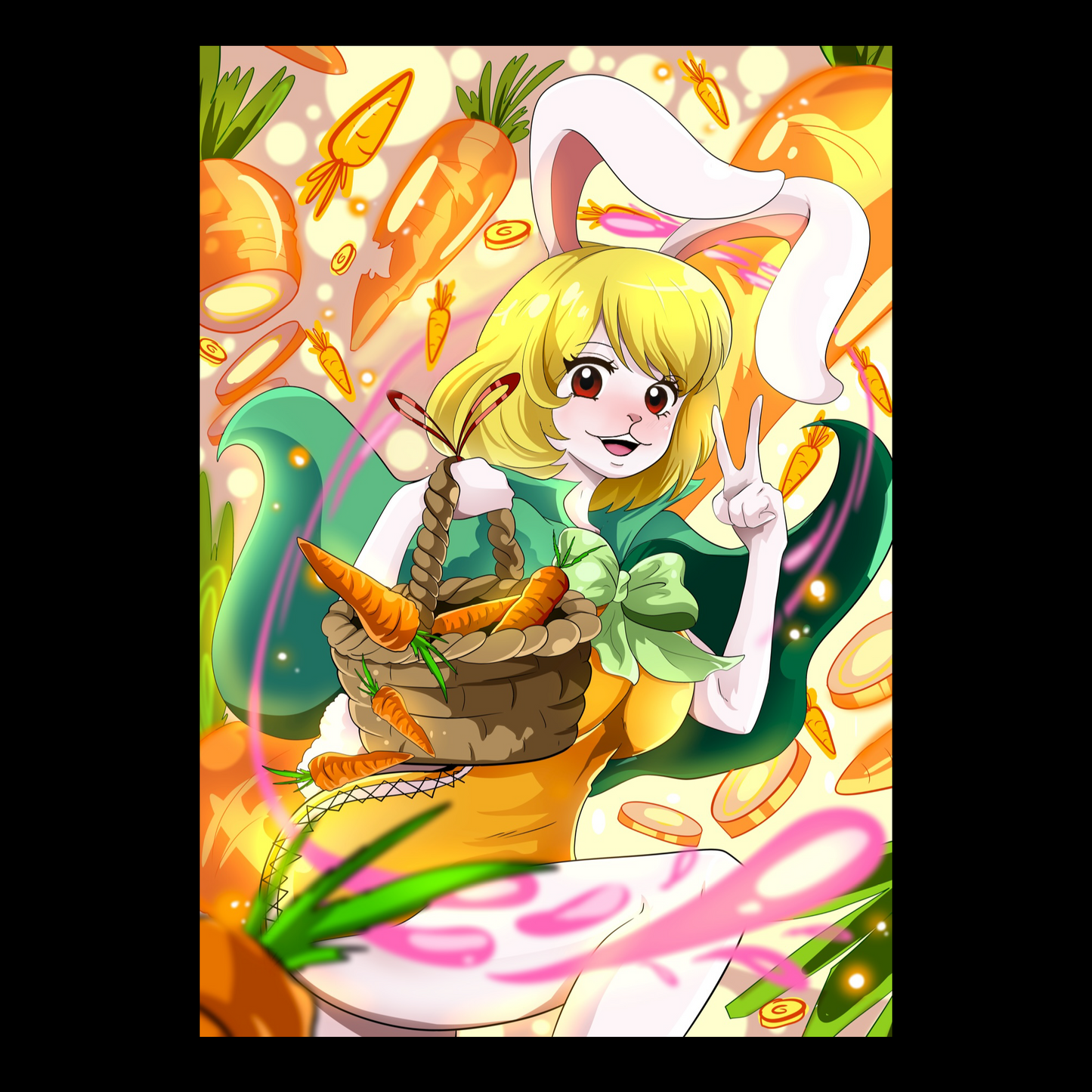 Bunny Crave Card Game Sleeves