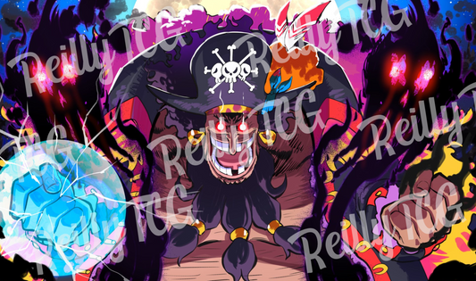 Blackbeard Marshall D. Teach TCG Playmat