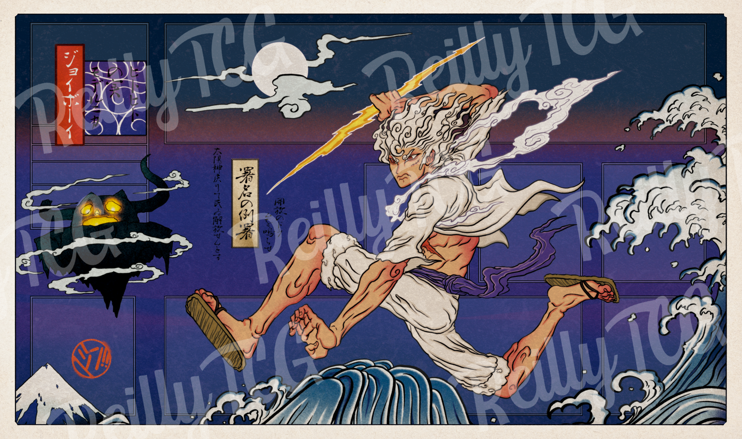 GODS Nika Luffy TCG Playmat