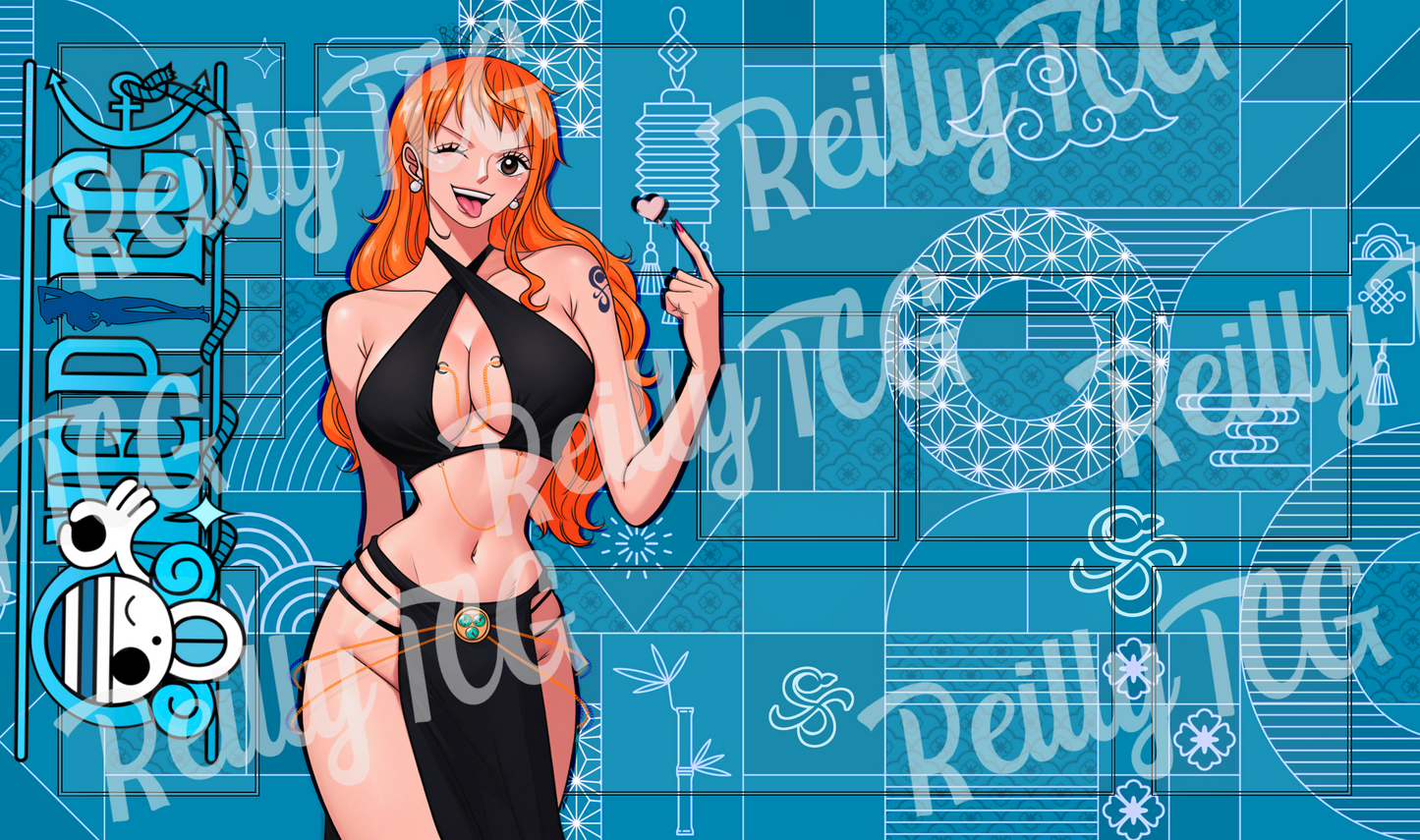 GIRLS Nami Waves TCG Playmat