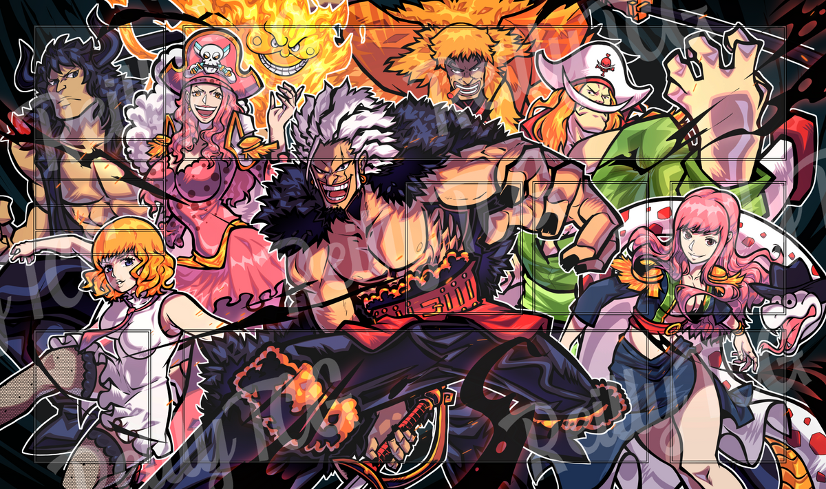Rock's Crew TCG Playmat