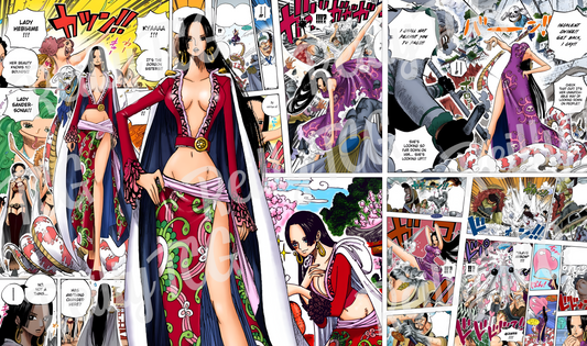 Boa Hancock Manga TCG Playmat