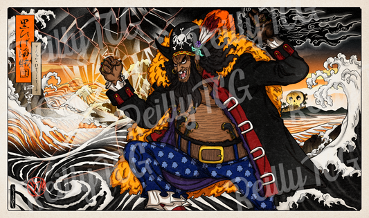 GODS Blackbeard Teach TCG Playmat