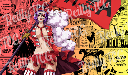 Belo Betty Manga TCG Playmat