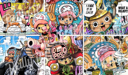 Chopper Manga Color TCG Playmat