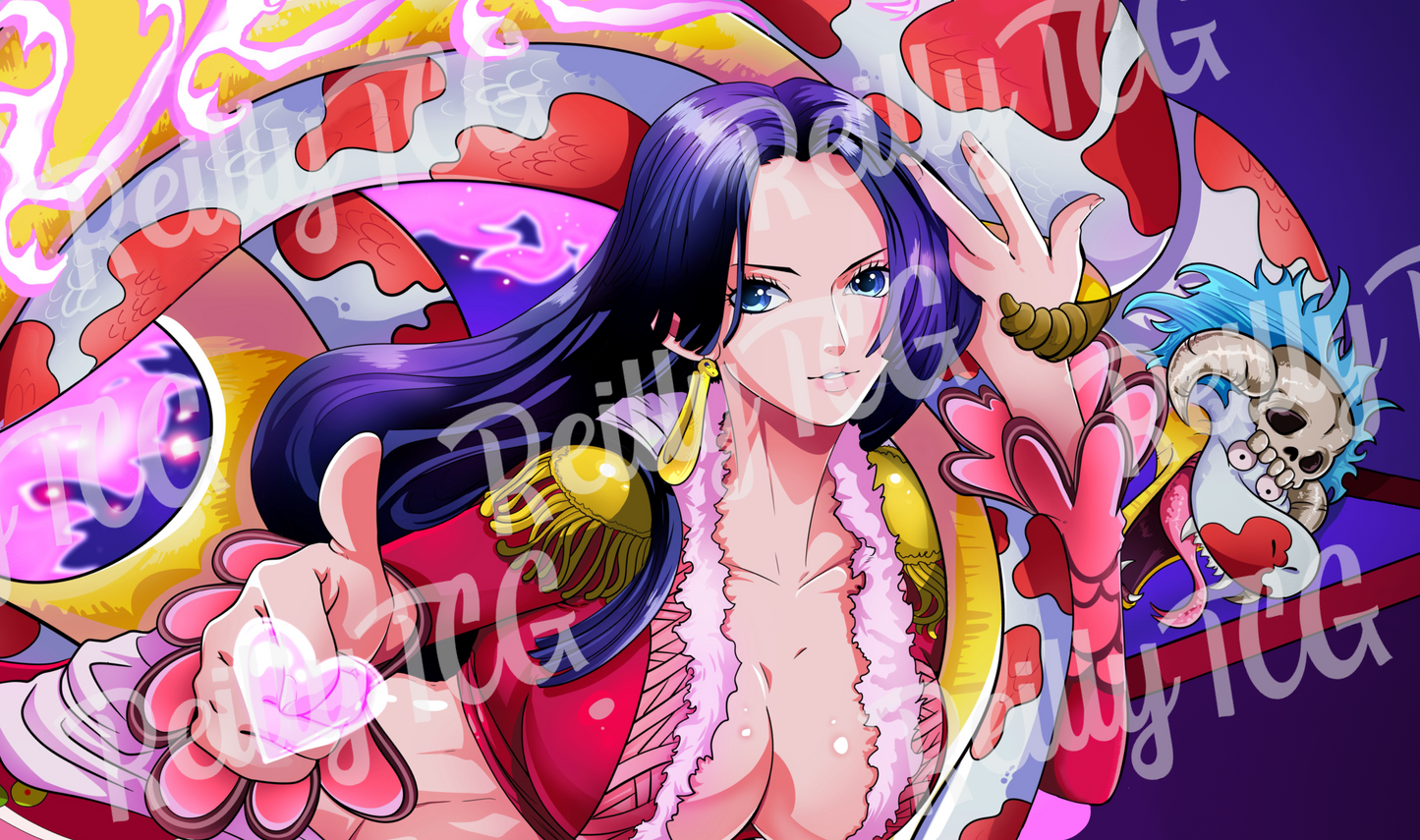 Boa Hancock TCG Playmat