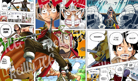 Usopp x Sogeking Manga TCG Playmat