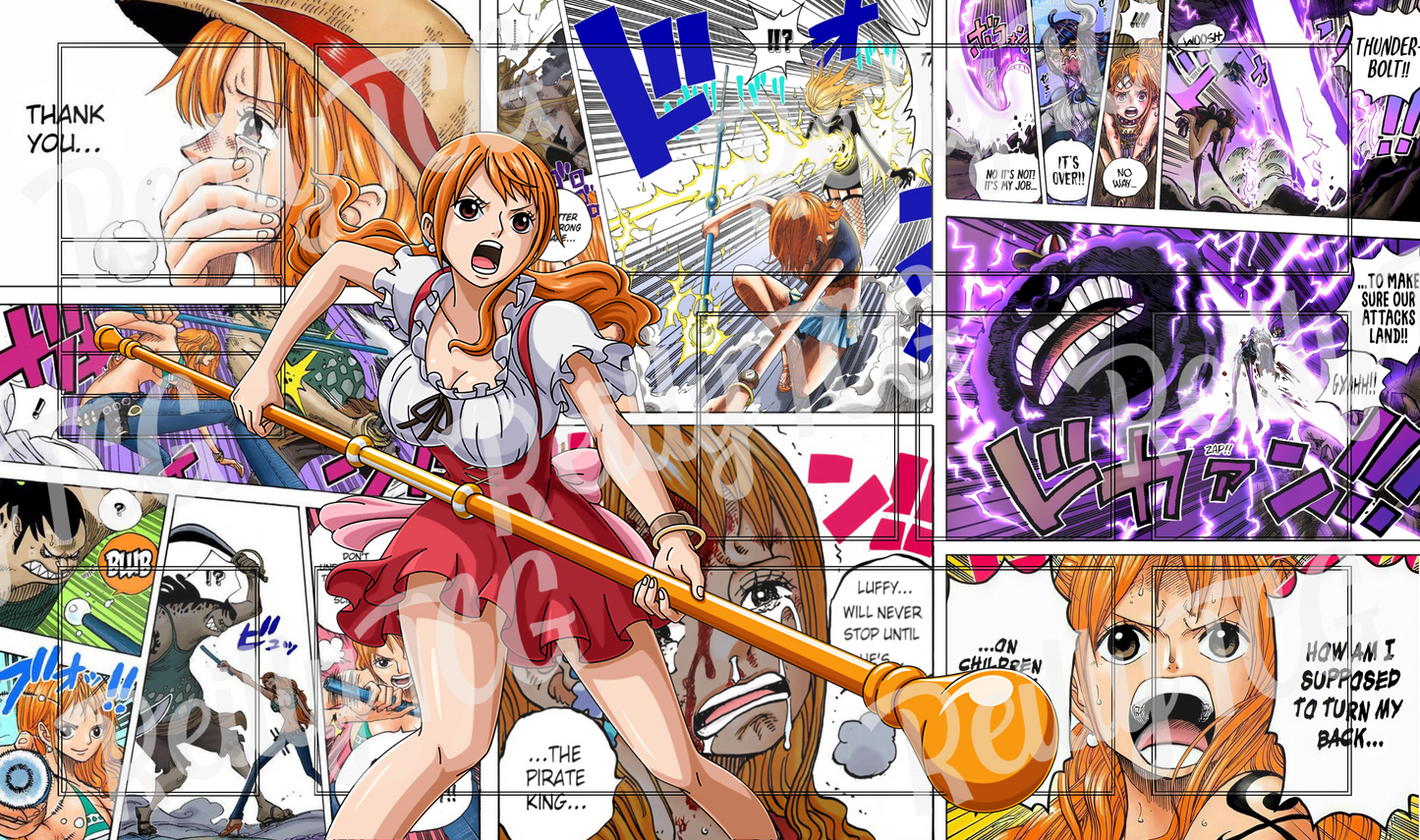 Nami Manga Color Playmat
