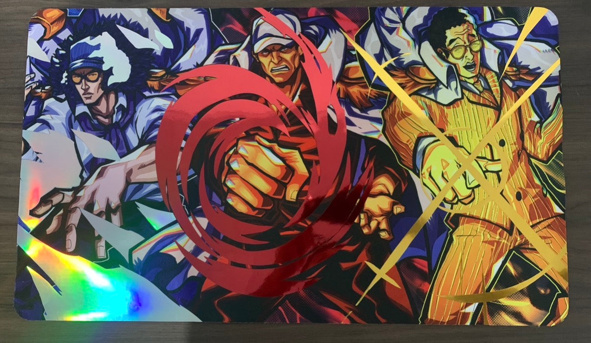 [PRE-ORDER] ADMIRAL JUSTICE FOIL PLAYMAT