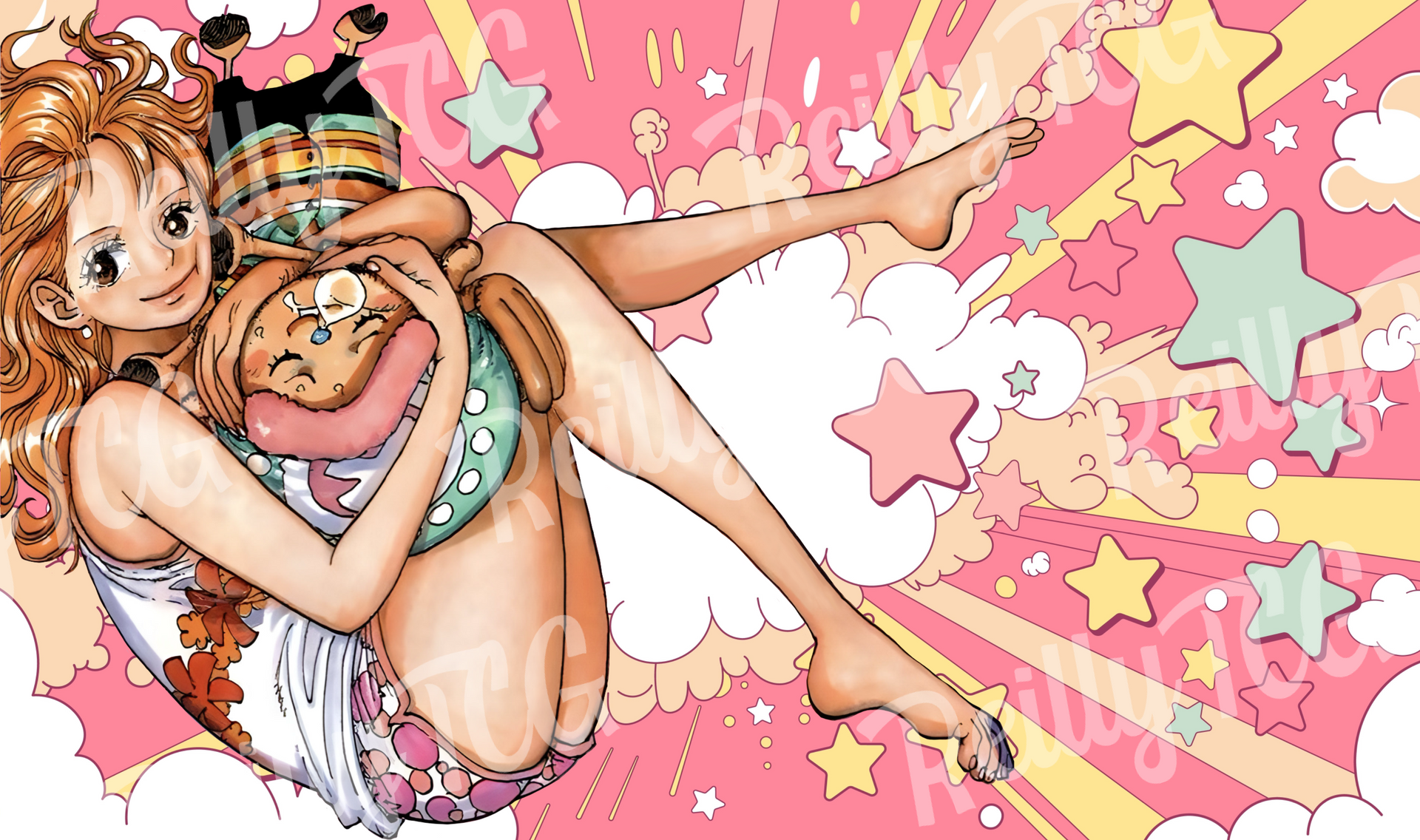 Nami & Chopper TCG Playmat – ReillyTCG