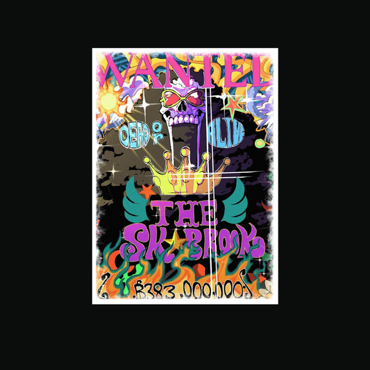 WANTED Soul King Brook Trading Card Game Sleeves