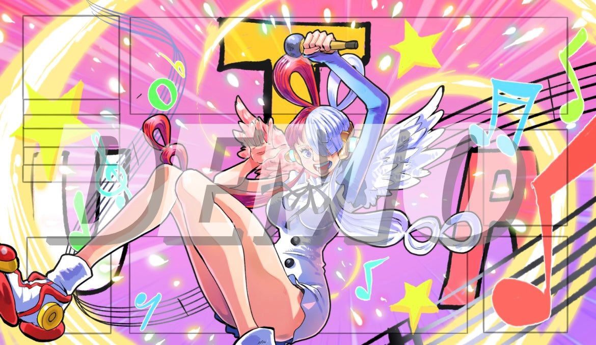 Uta Pop Princess One Piece TCG Playmat