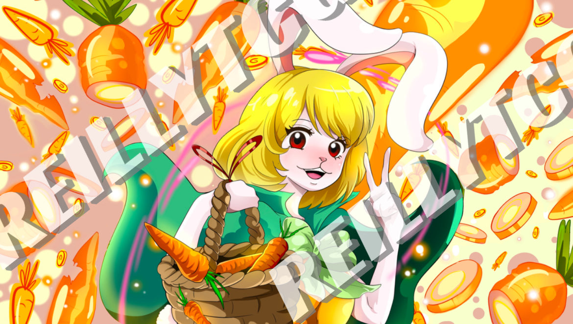 Carrot Mink TCG Playmat