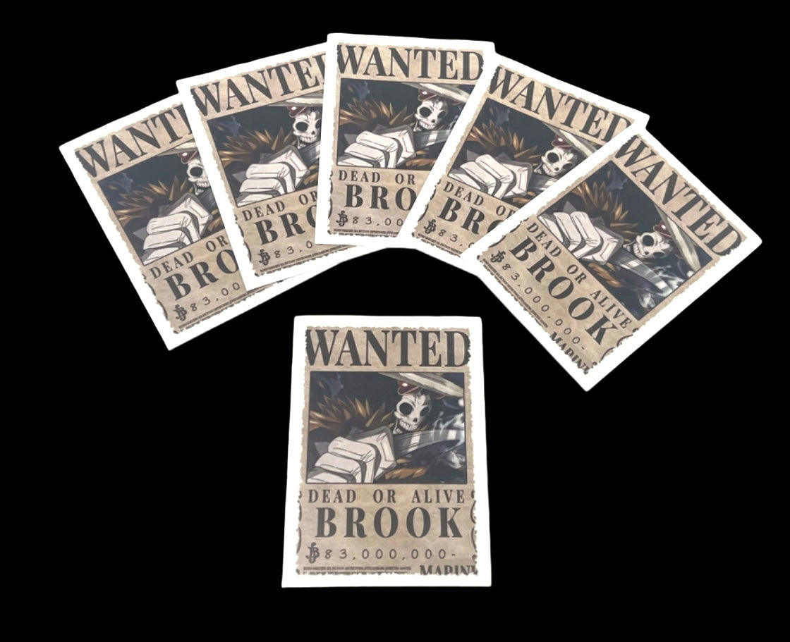 Wanted Brook 10x Sleeves Packs