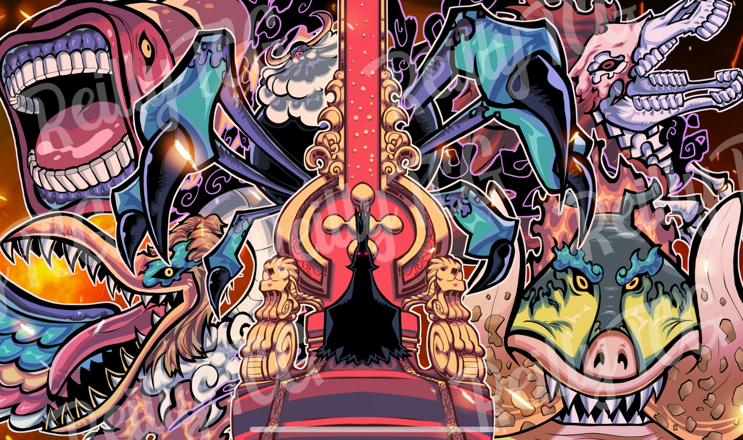 Imu & Elders TCG Playmat