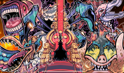 Imu & Elders TCG Playmat