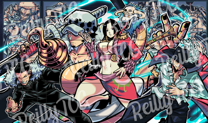 The Warlords of the Sea TCG Playmat