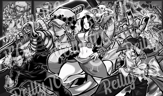 The Warlords of the Sea TCG Playmat