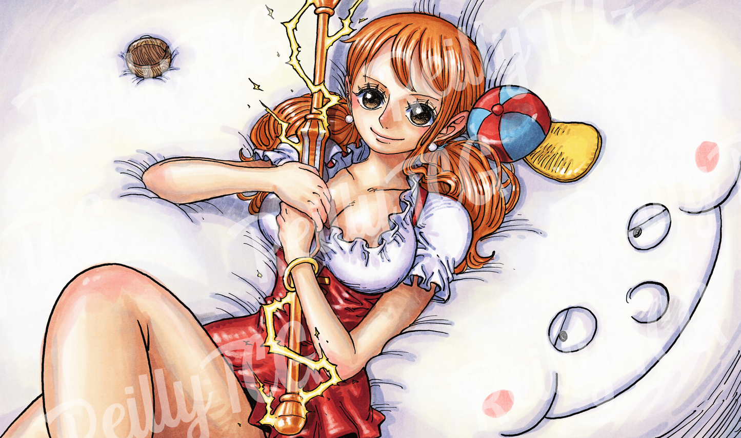 Nami & Zeus TCG Playmat
