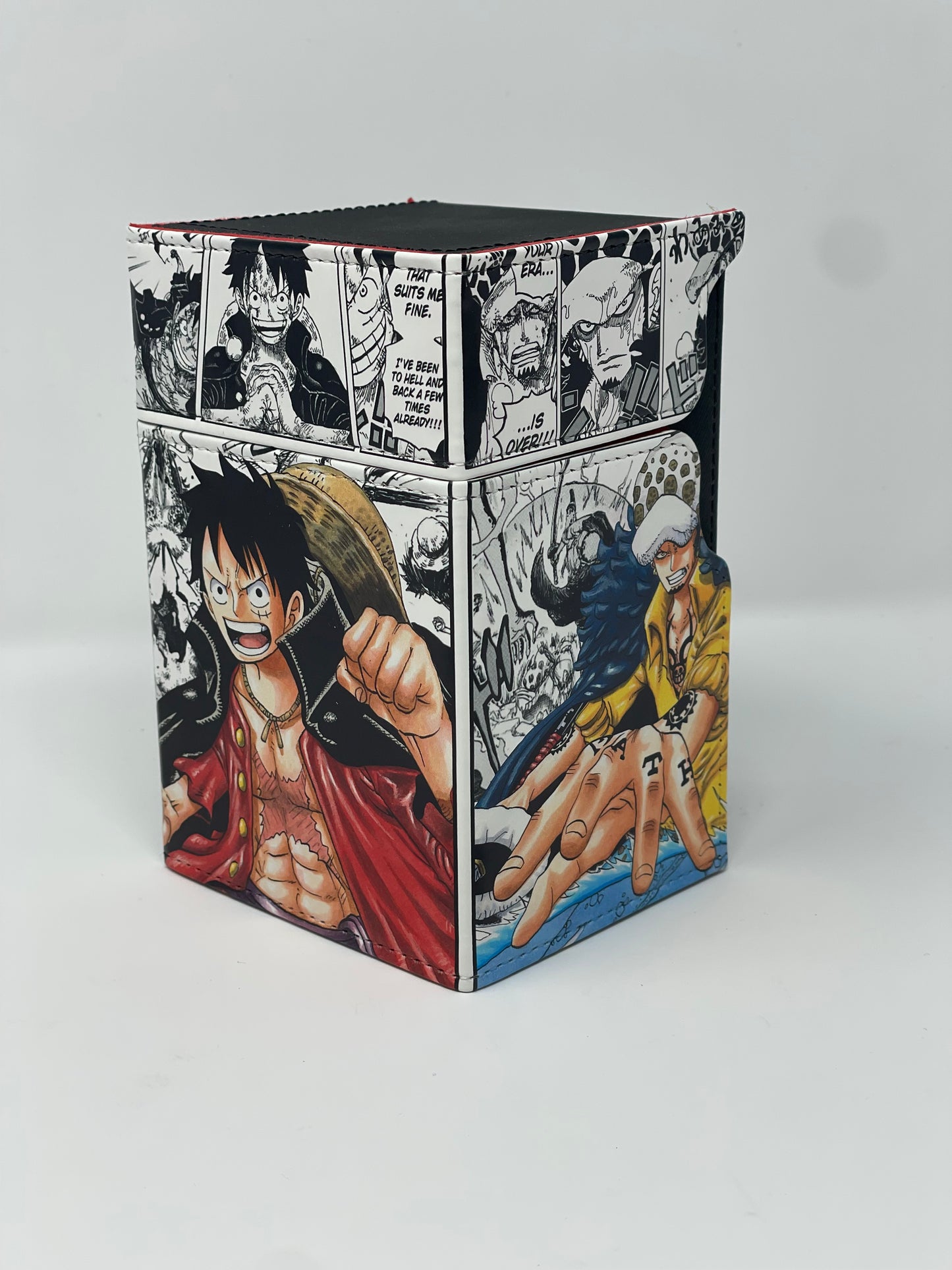 Three Captains Deluxe Deck Box (Black and White)