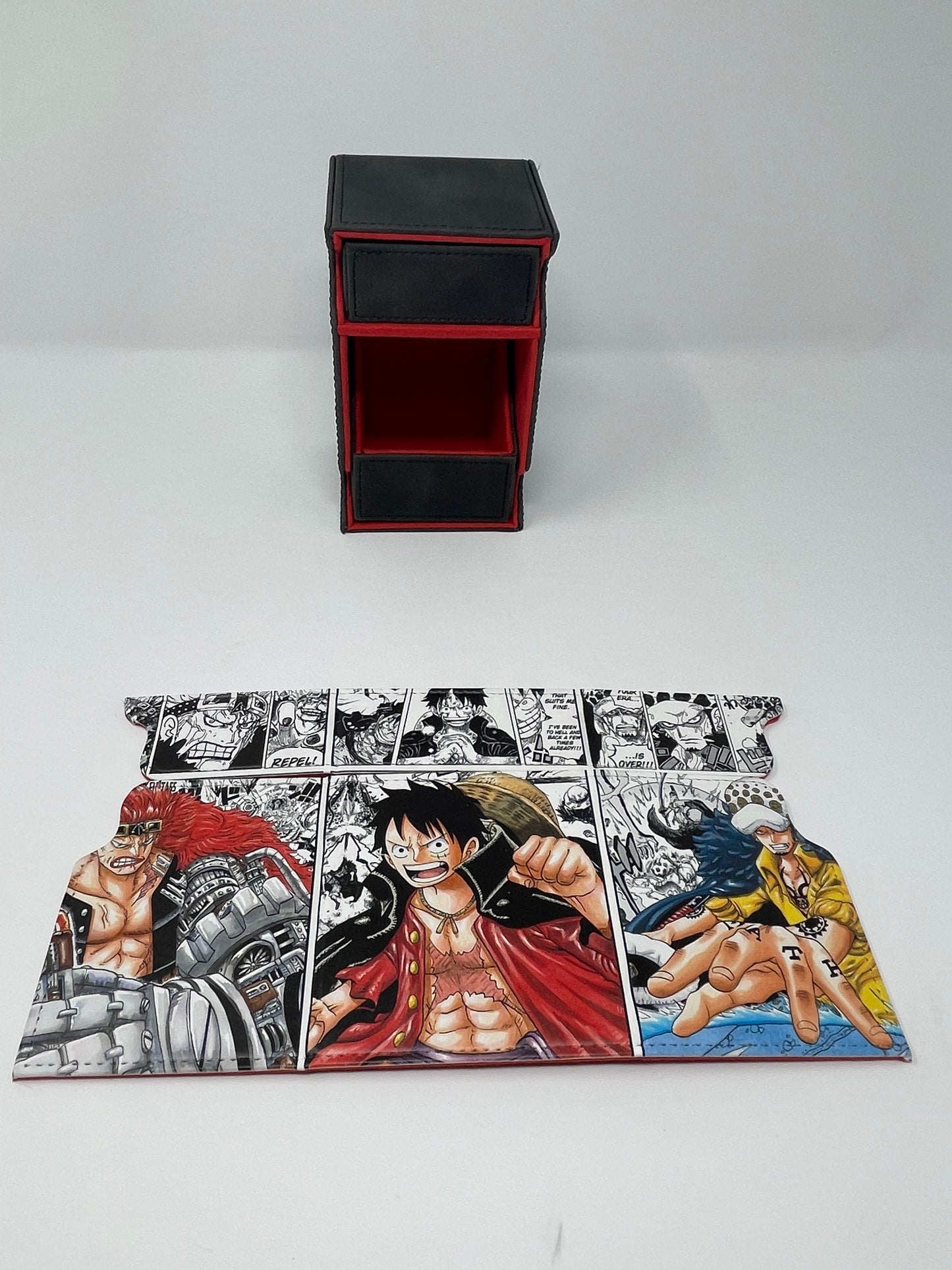 Three Captains Deluxe Deck Box (Black and White)