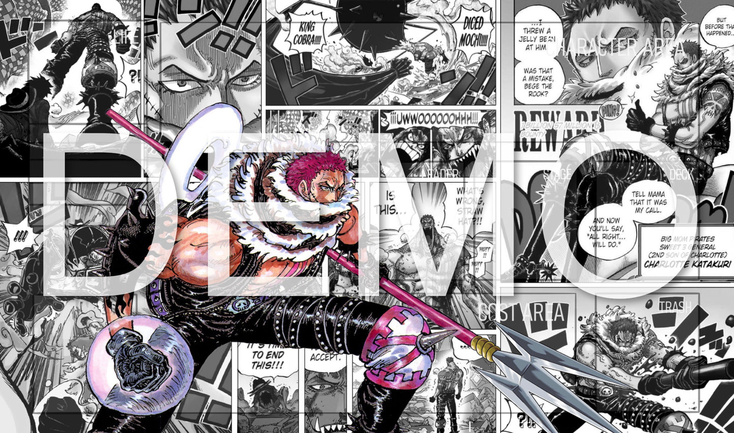 Chalotte Katakuri Piece TCG Playmat