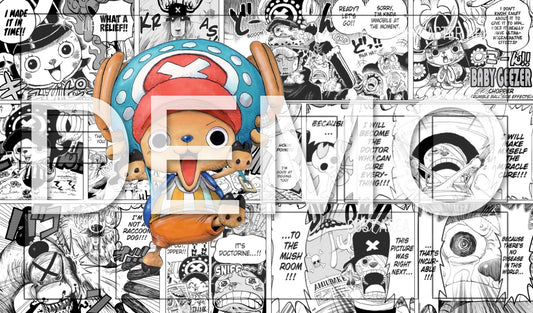 Tony Tony Chopper Playmat (Black and White)