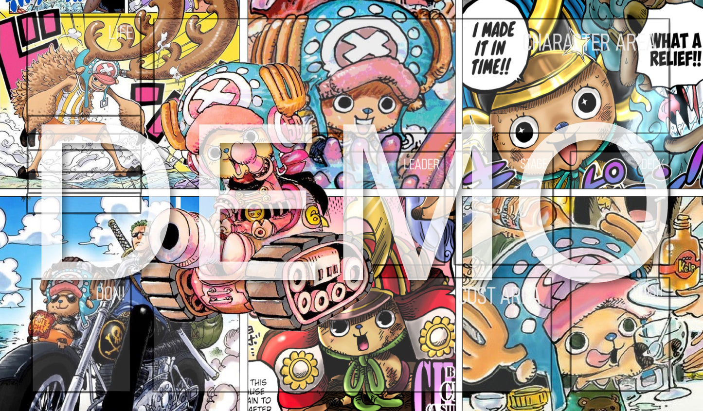 Chopper Manga Color TCG Playmat