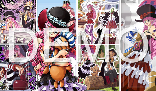 Perona Manga One Piece TCG Playmat