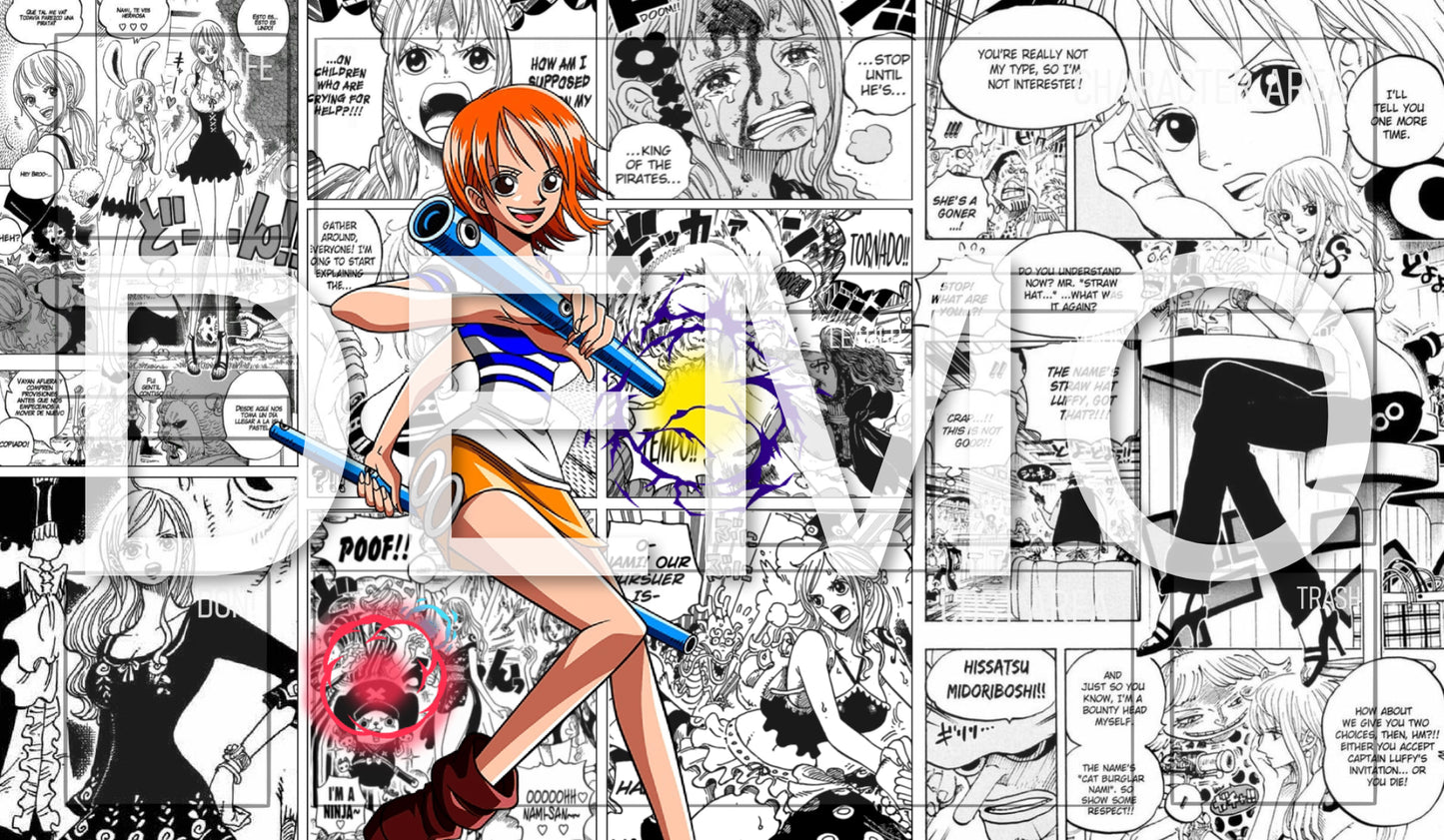 Nami Manga TCG Playmat