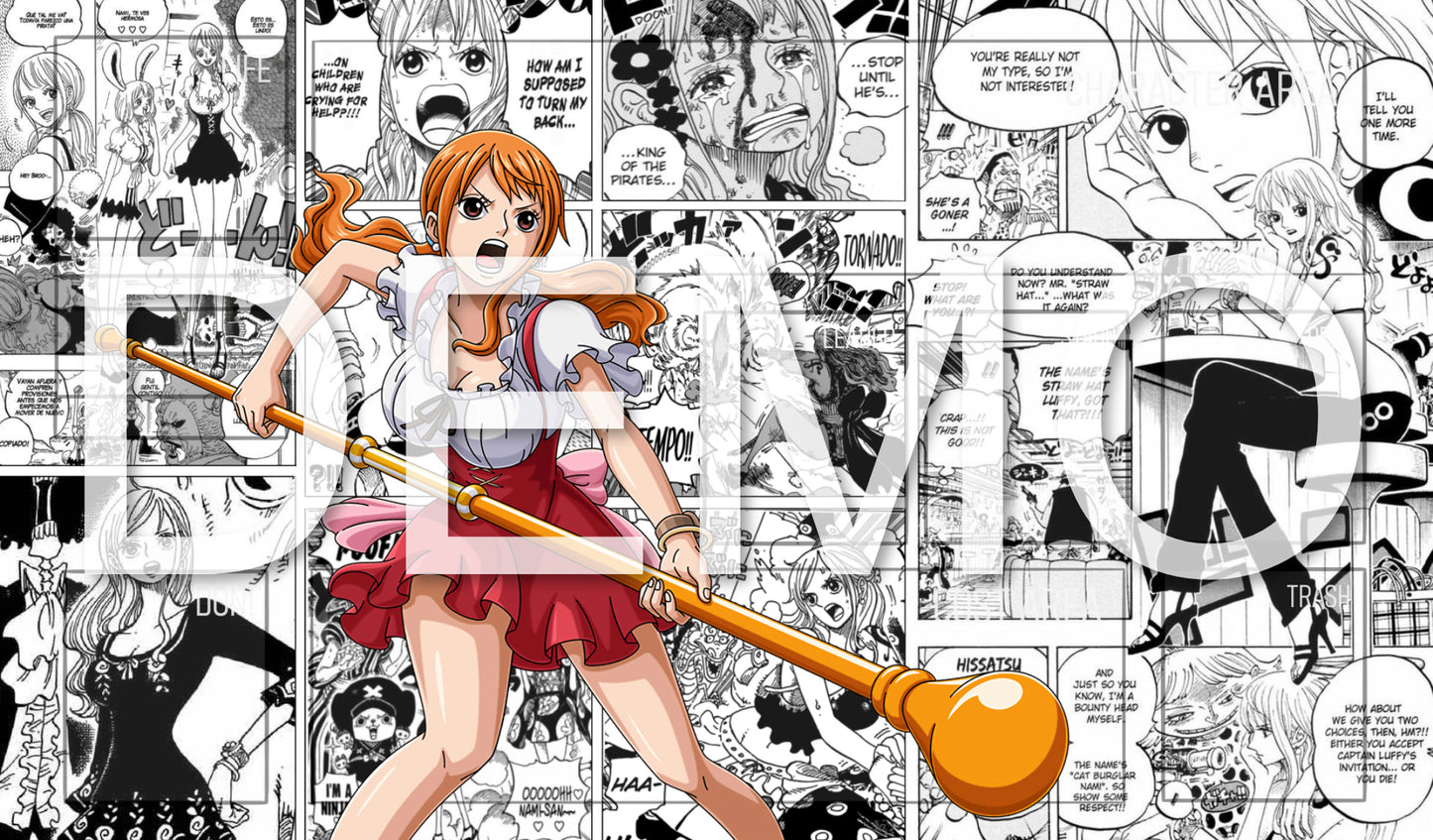 Nami Manga TCG Playmat