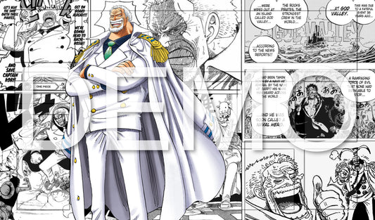 Monkey D. GARP One Piece TCG Playmat