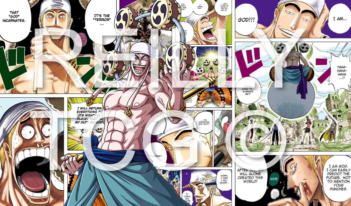 Enel Manga One Piece TCG Playmat