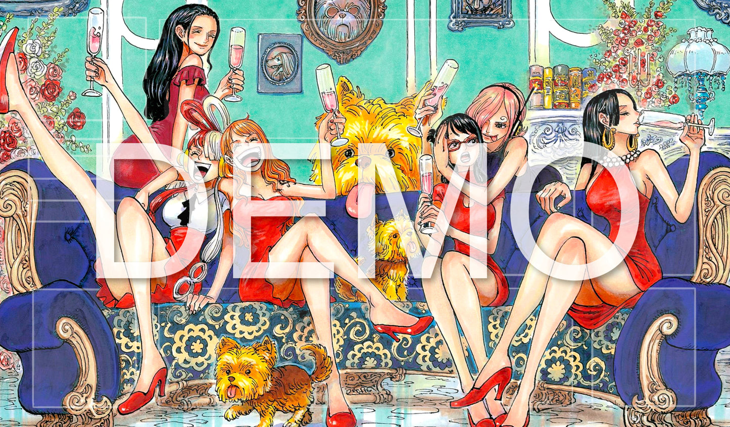 The Girls One Piece TCG Playmat