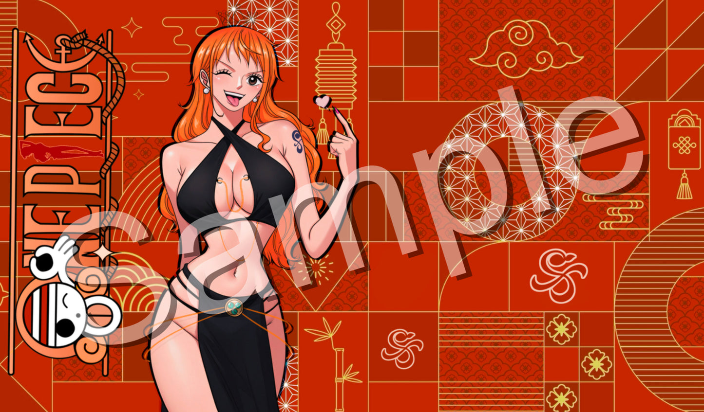 Nami GIRLS Collection One Piece TCG Playmat