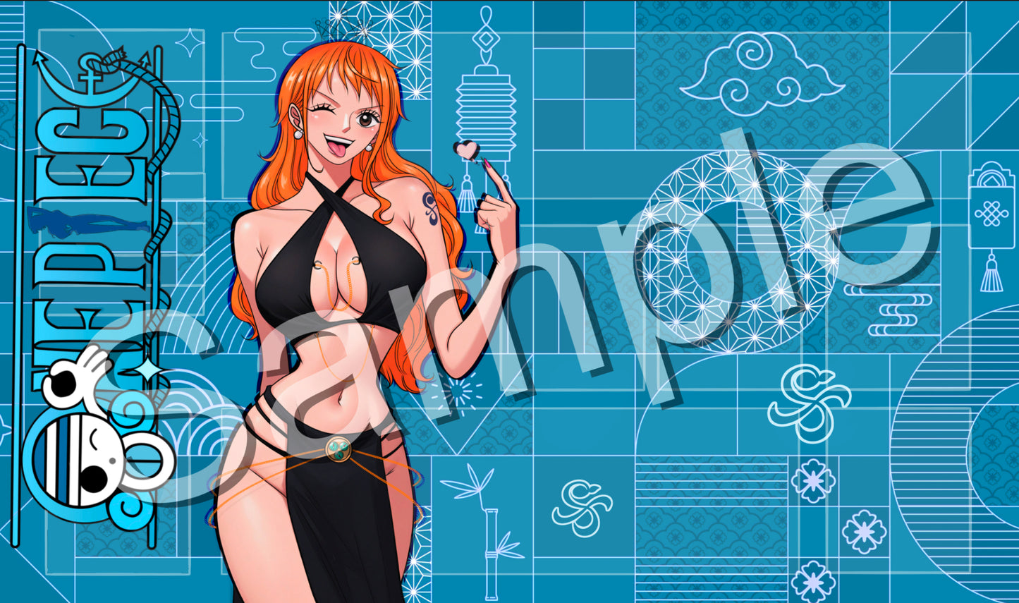 Nami GIRLS Collection One Piece TCG Playmat