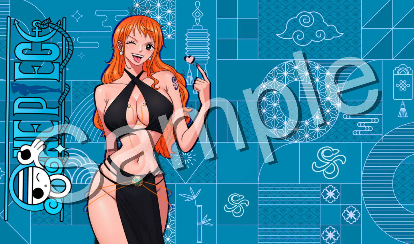 Nami GIRLS Collection One Piece TCG Playmat