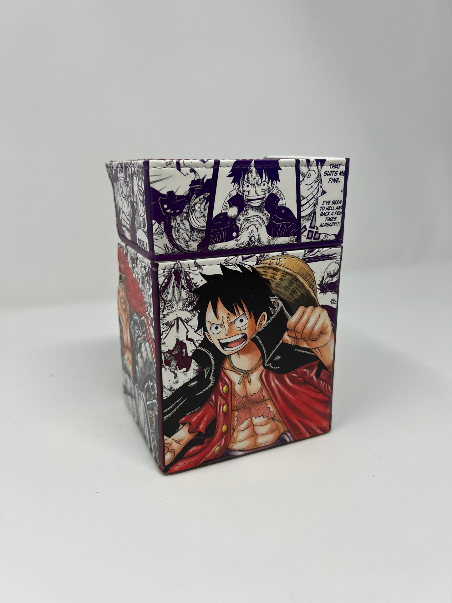 Three Captains Deluxe Deck Box (Purple)