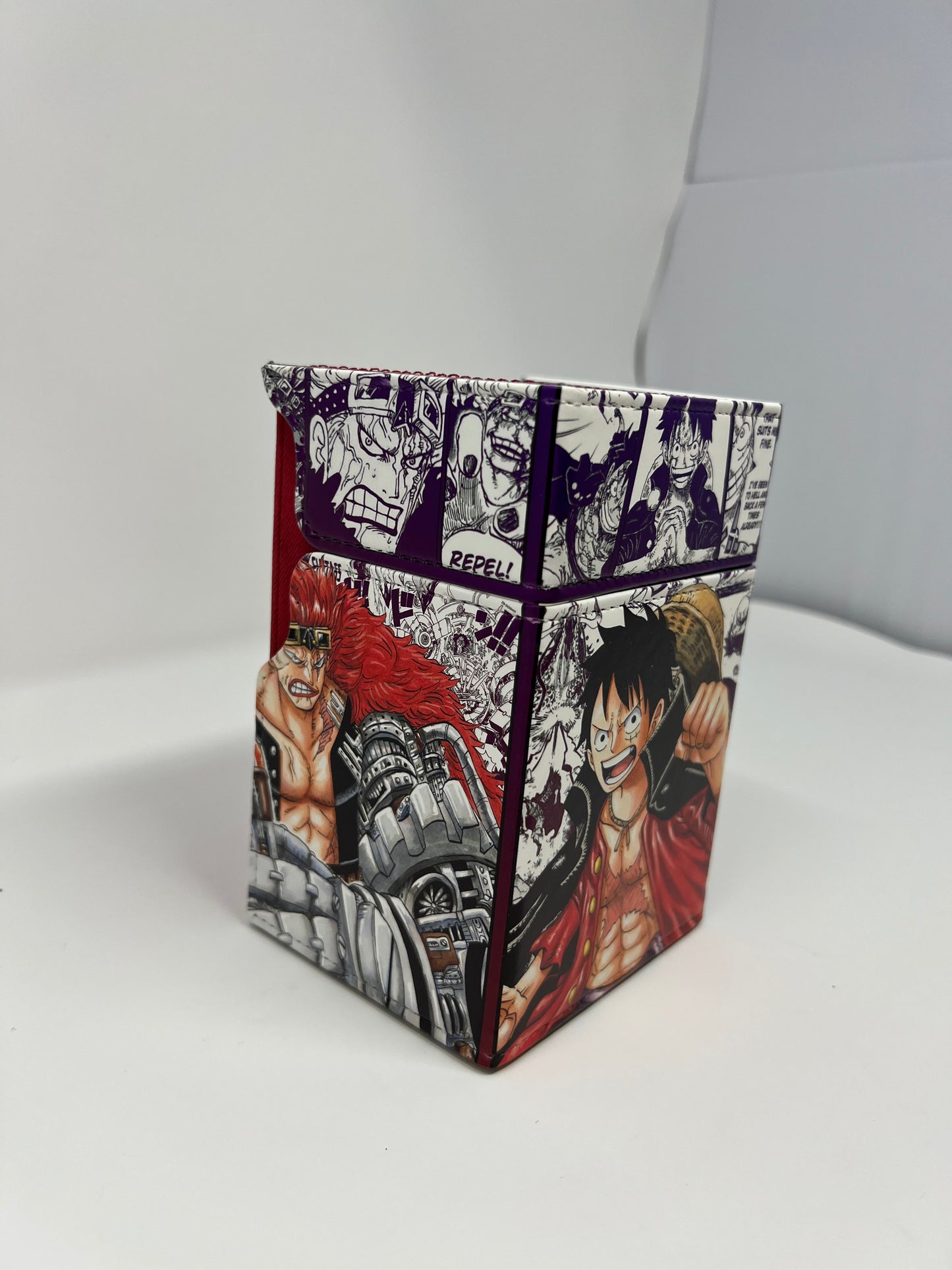 Three Captains Deluxe Deck Box (Purple)