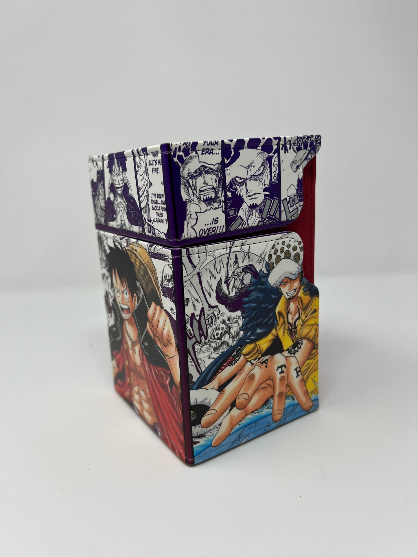 Three Captains Deluxe Deck Box (Purple)