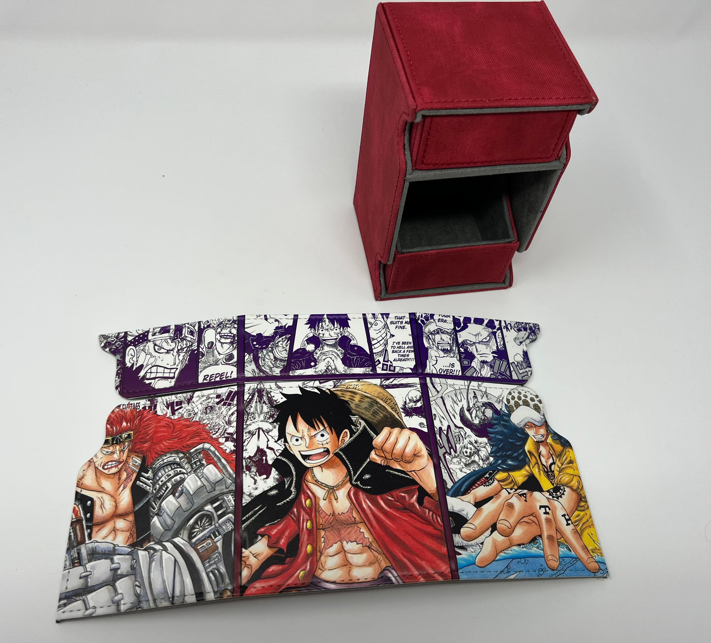 Three Captains Deluxe Deck Box (Purple)