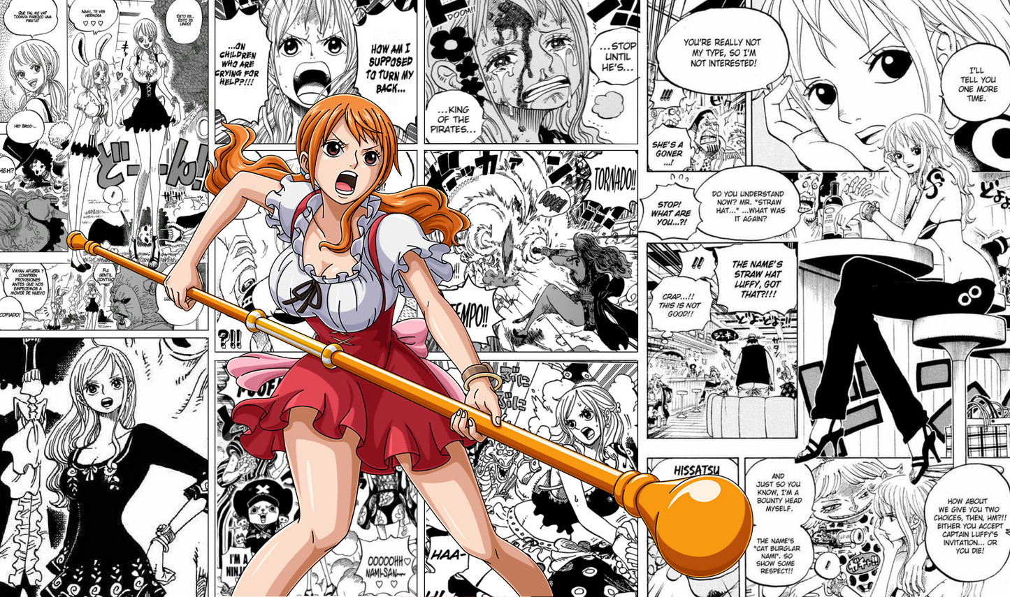 Nami Manga TCG Playmat