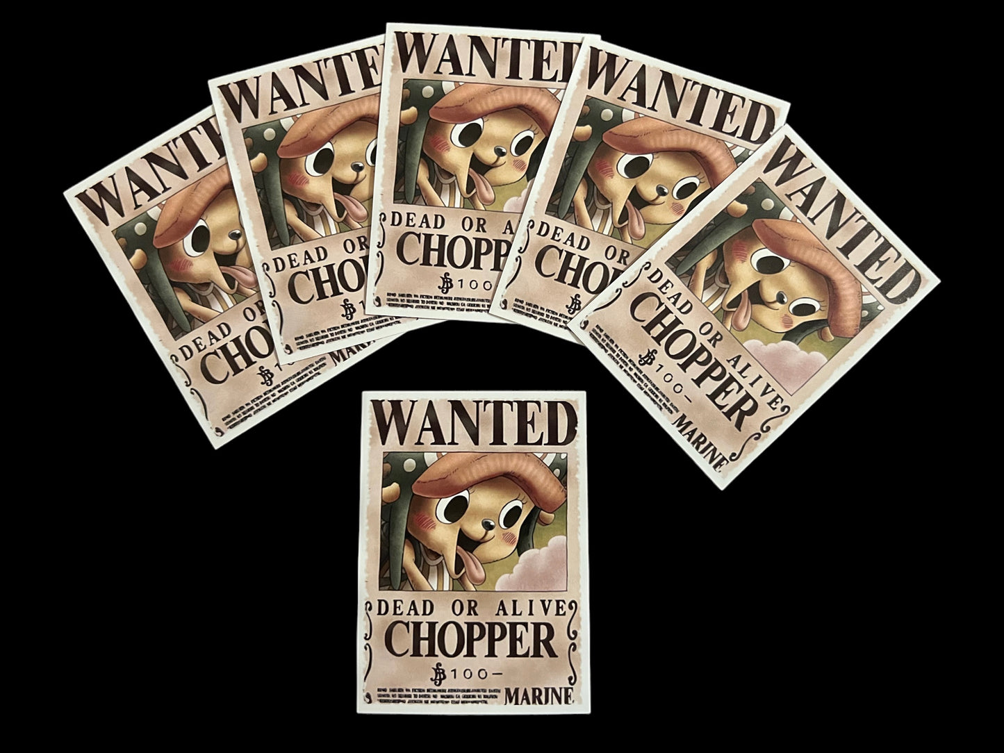 Wanted Chopper - 10x Sleeves Pack