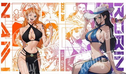 GIRLS Nami & Robin Playmat
